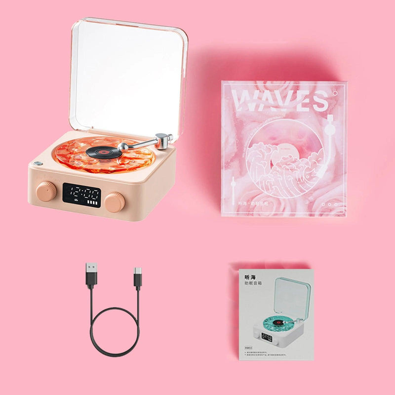 kit-vinil-disco-vitrola-caixa-de-som-rosa